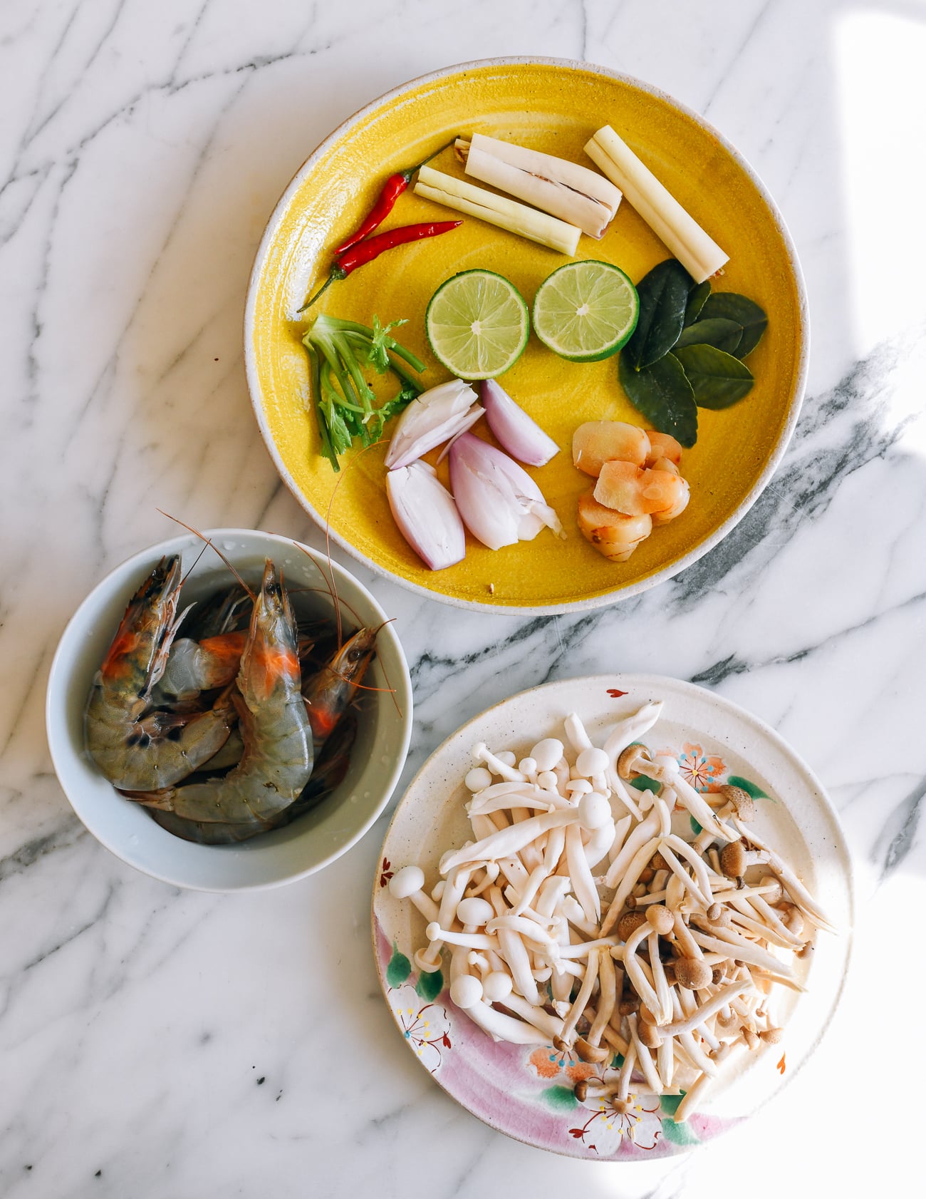 Tom Yum Soup Ingredients