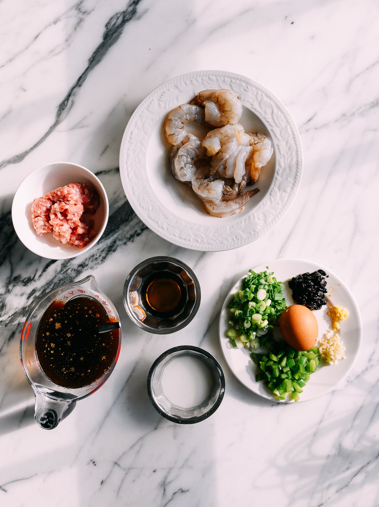Shrimp with Black Bean Sauce Ingredients
