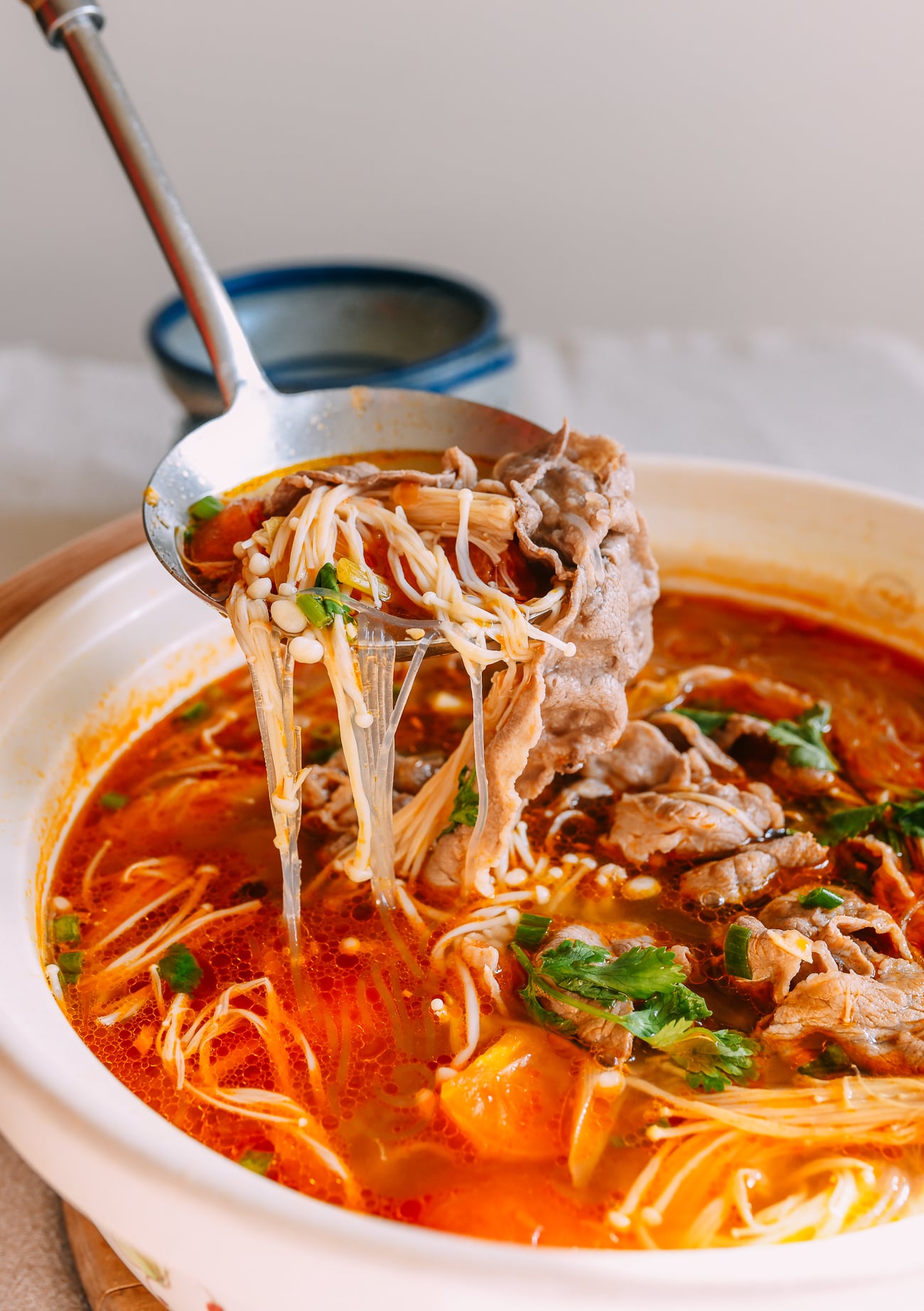 Tomato Hot Pot with Beef