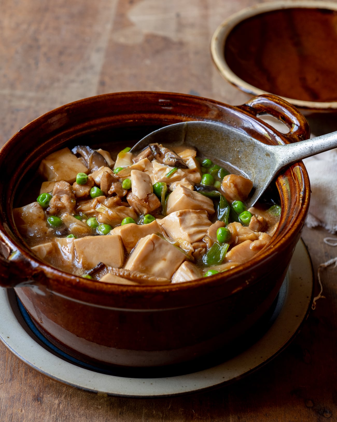 Chicken and Soft Tofu Casserole