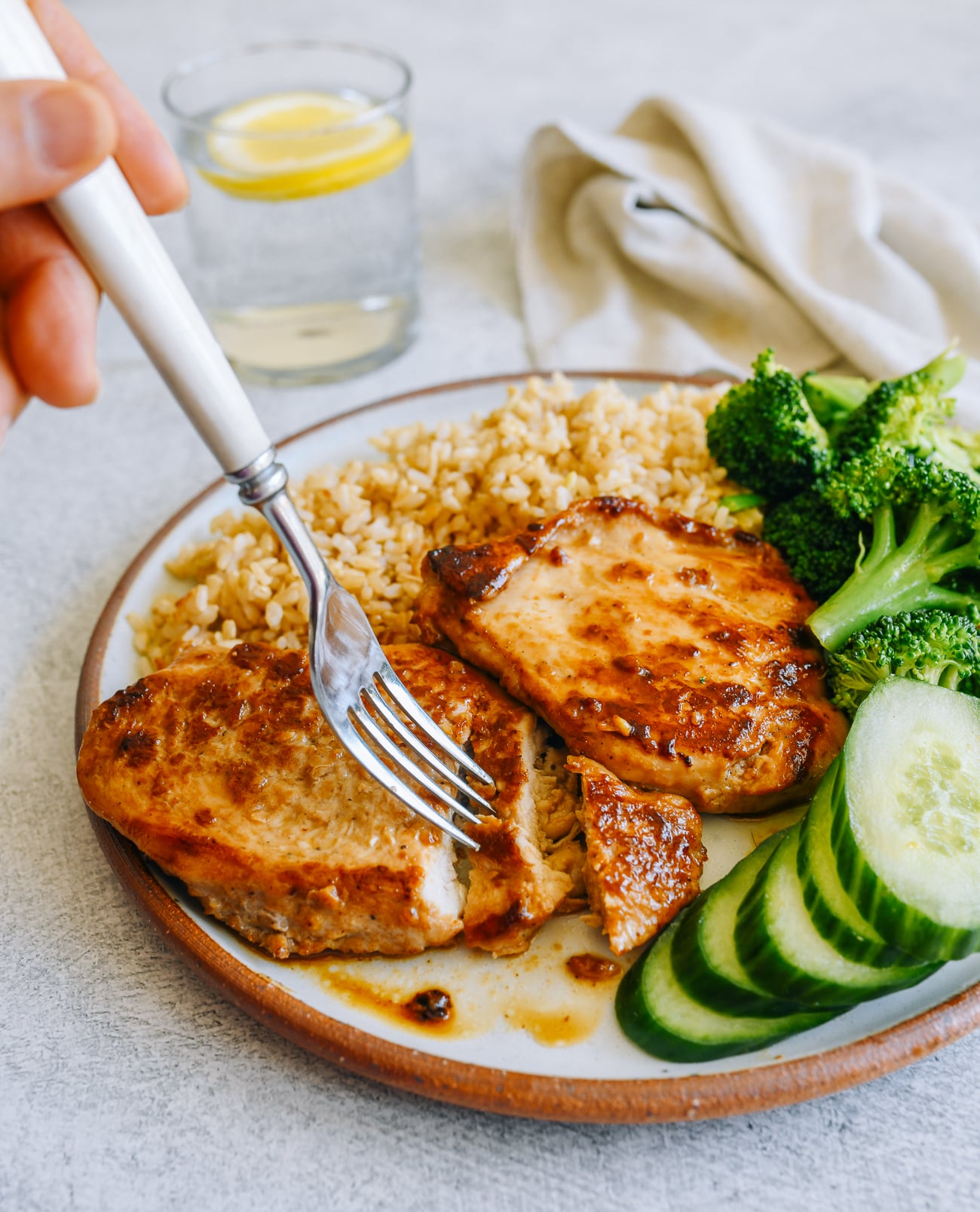 Pan-fried chicken breast