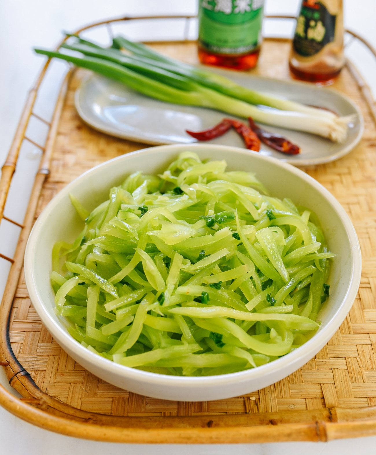 Celtuce Salad