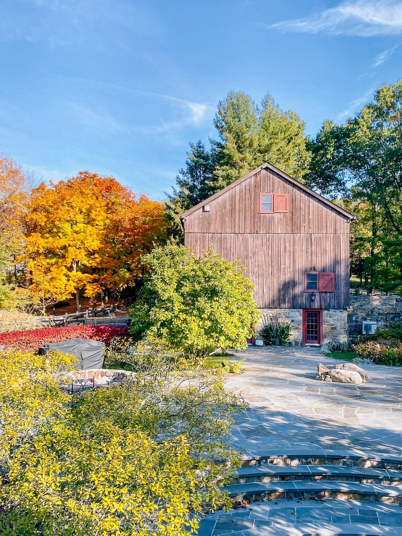 View of Barn