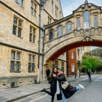 Bridge of Sighs at Oxford University