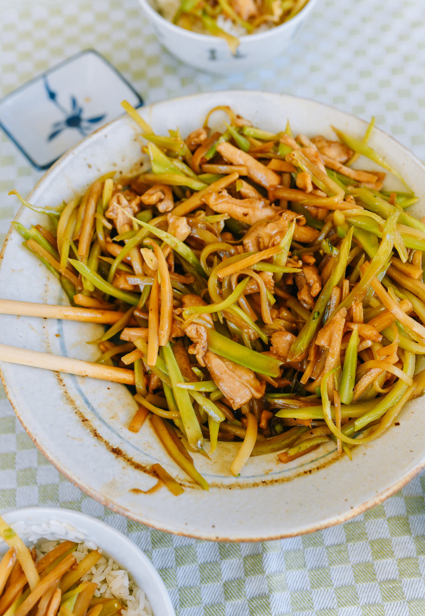 Stir-fried Broccoli Stem Recipe