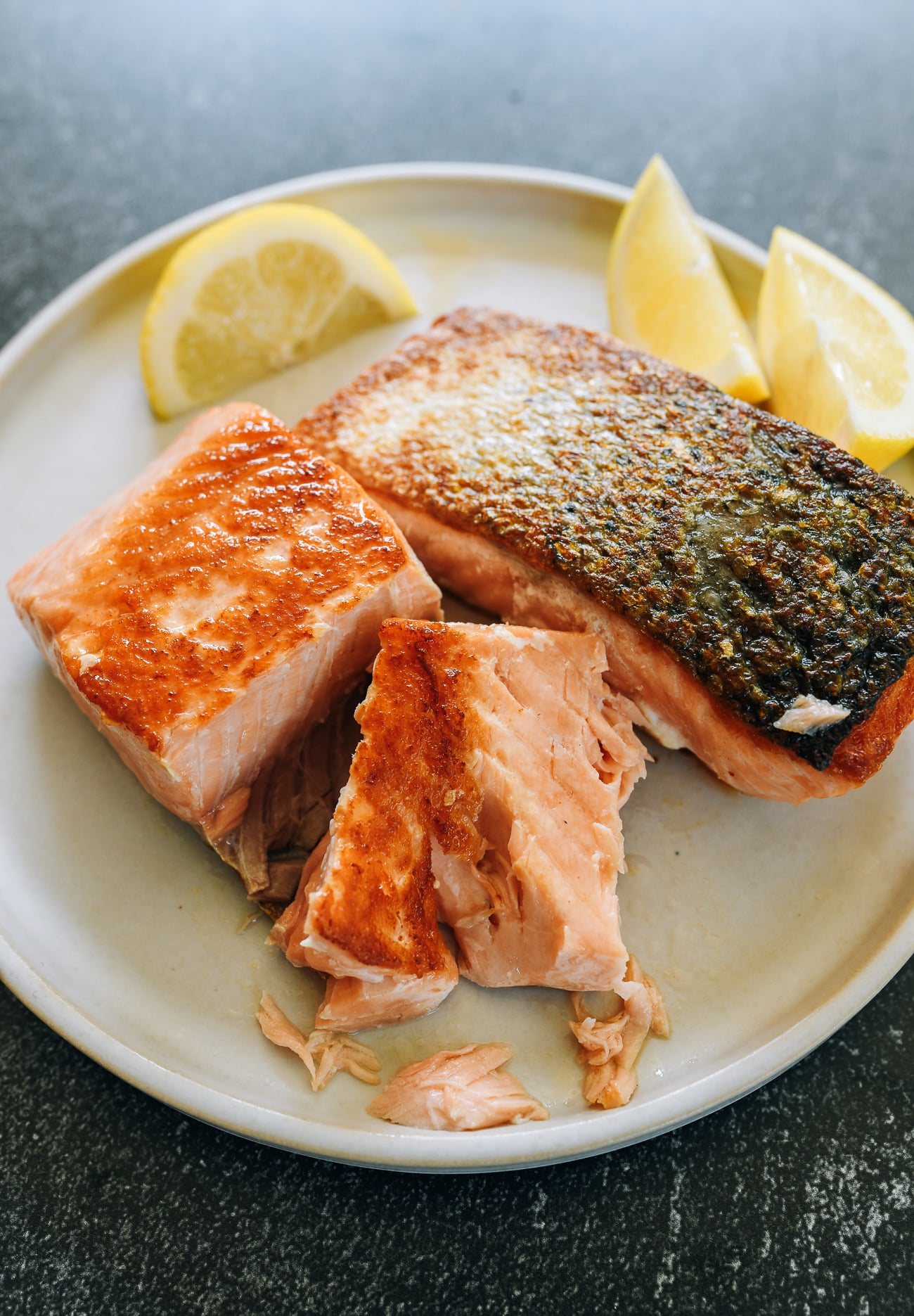 Fried Salmon (easy!)