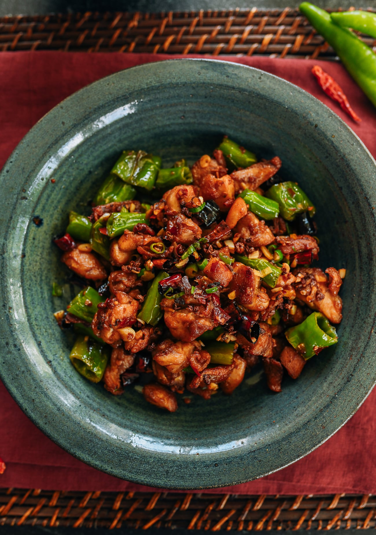 Sichuan Three Pepper Chicken