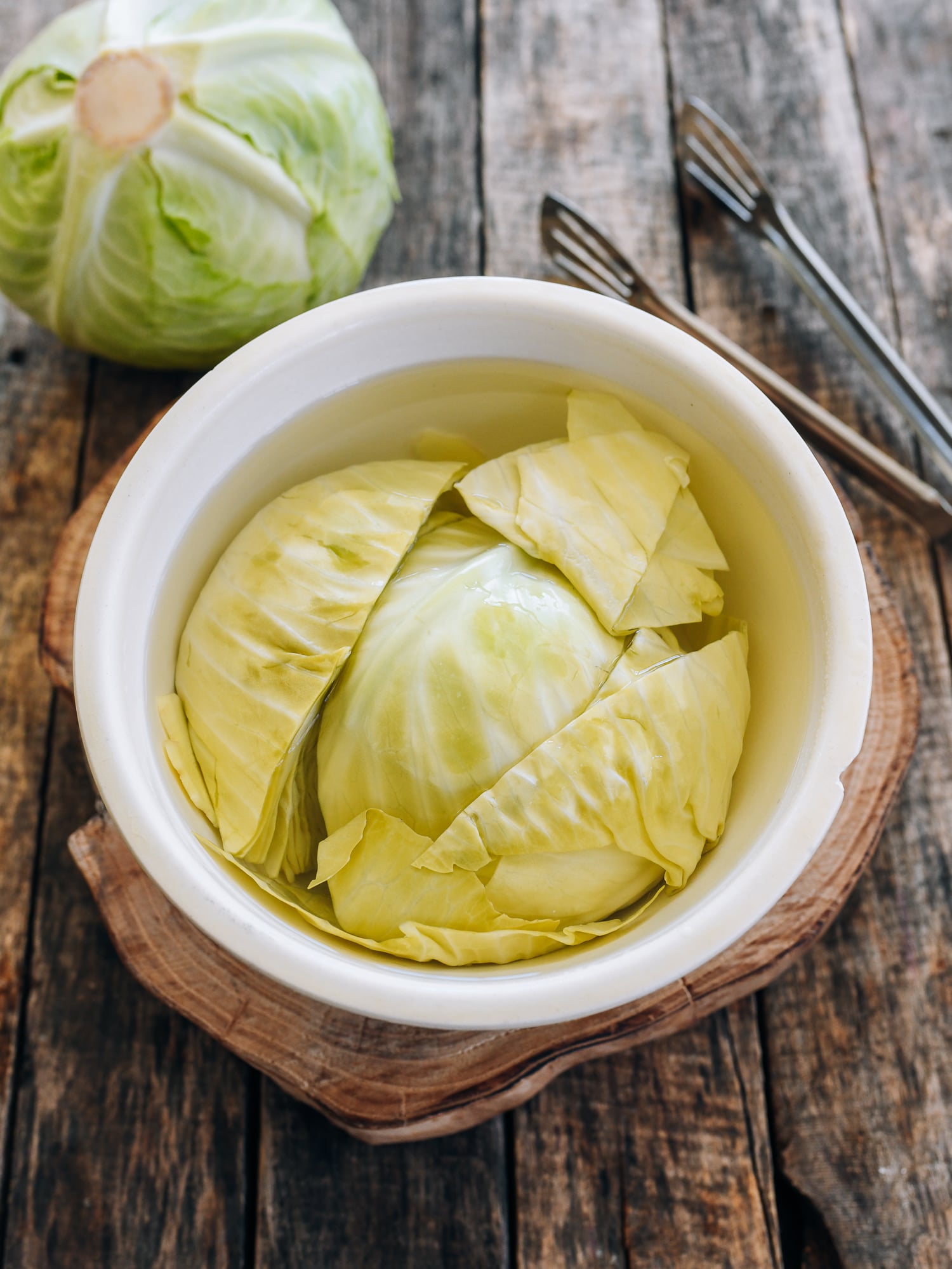 overnight pickled cabbage