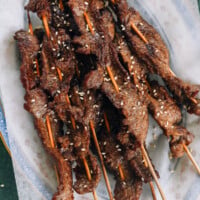 Chinese Beef on a Stick