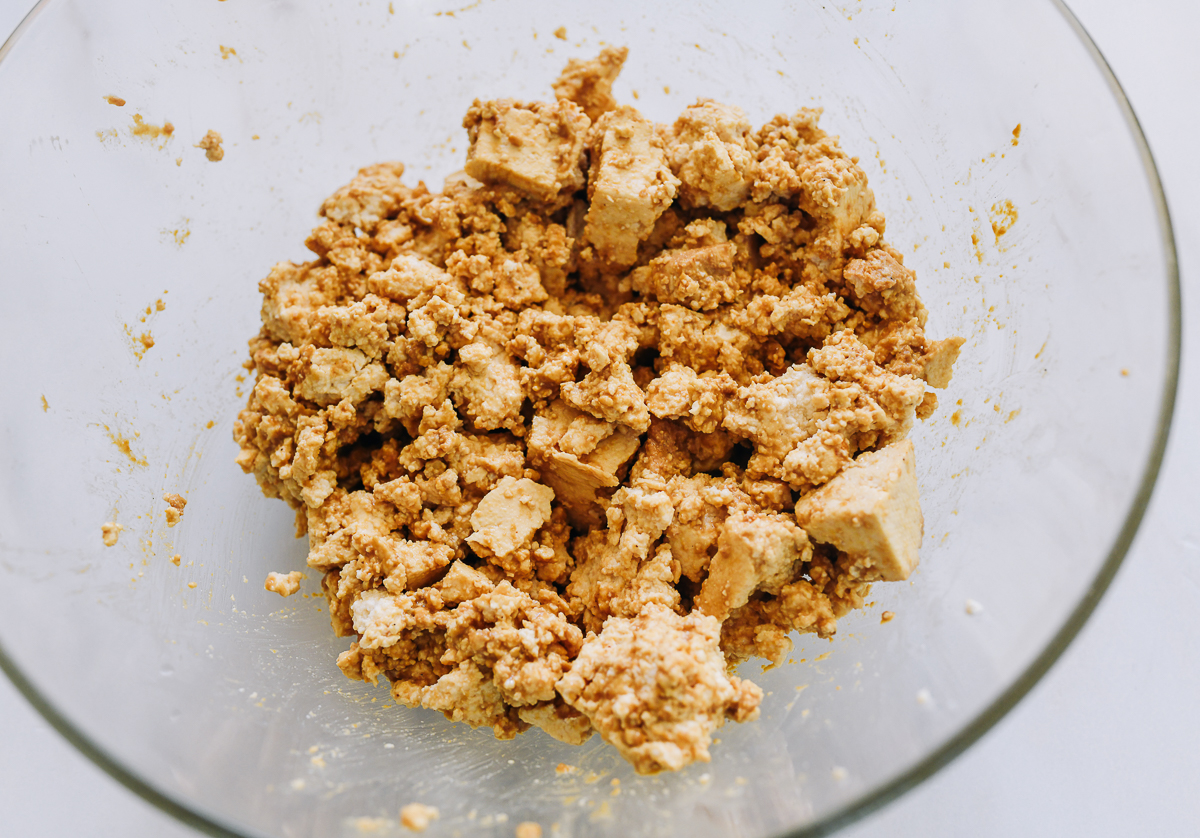 seasoned tofu