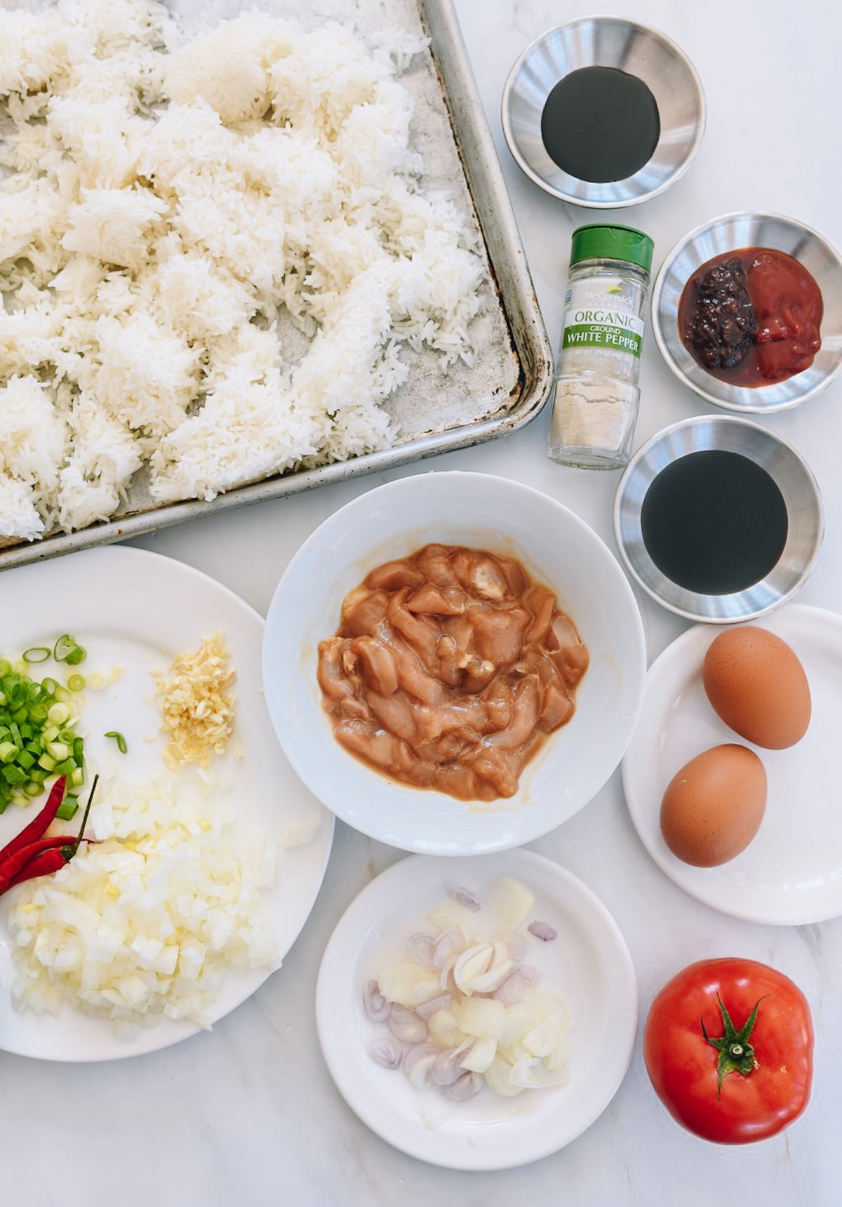 nasi goreng ingredients