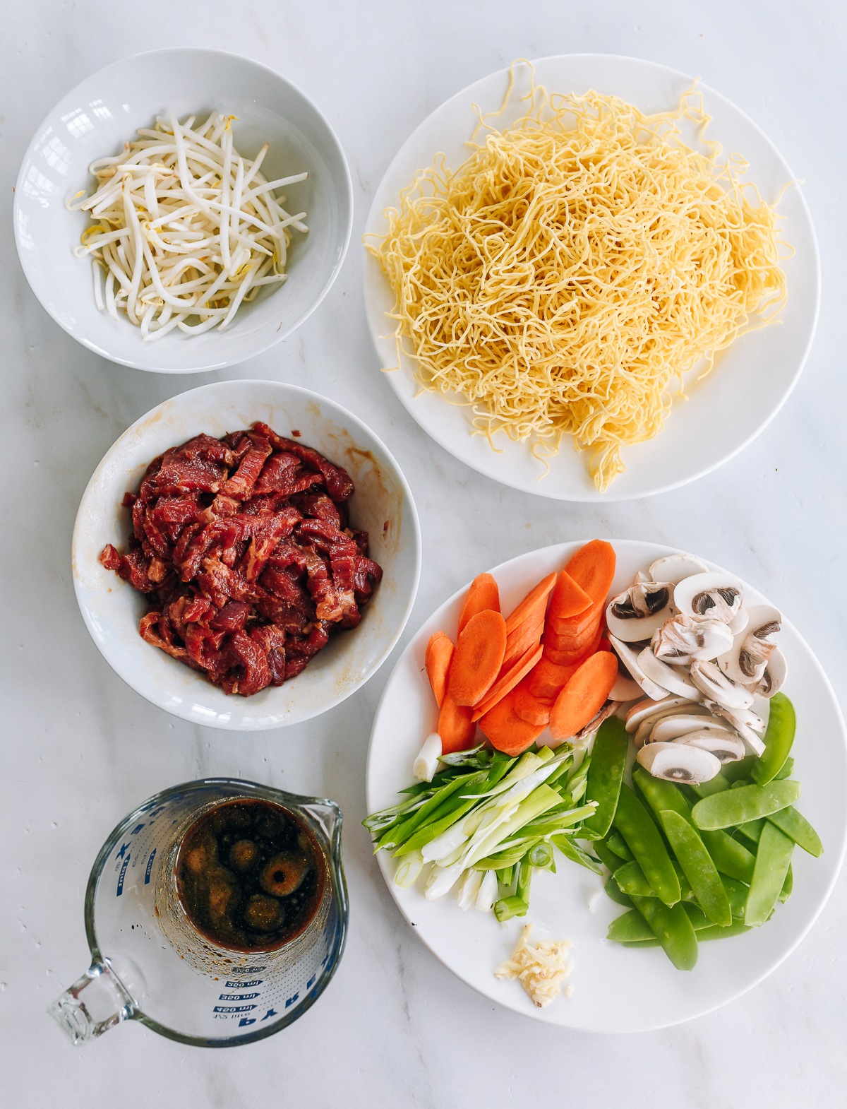 beef chow mein ingredients