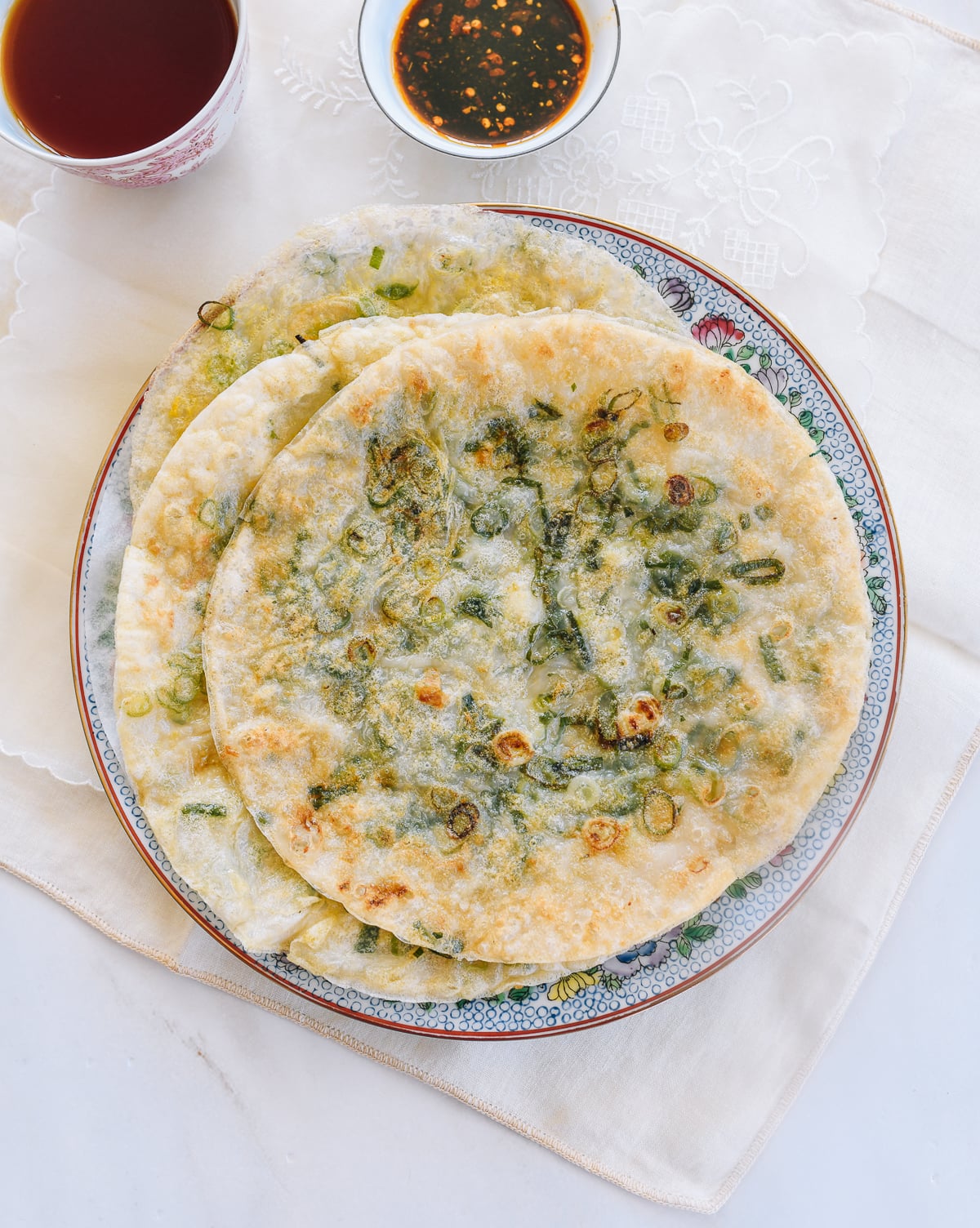 gluten-free scallion pancakes