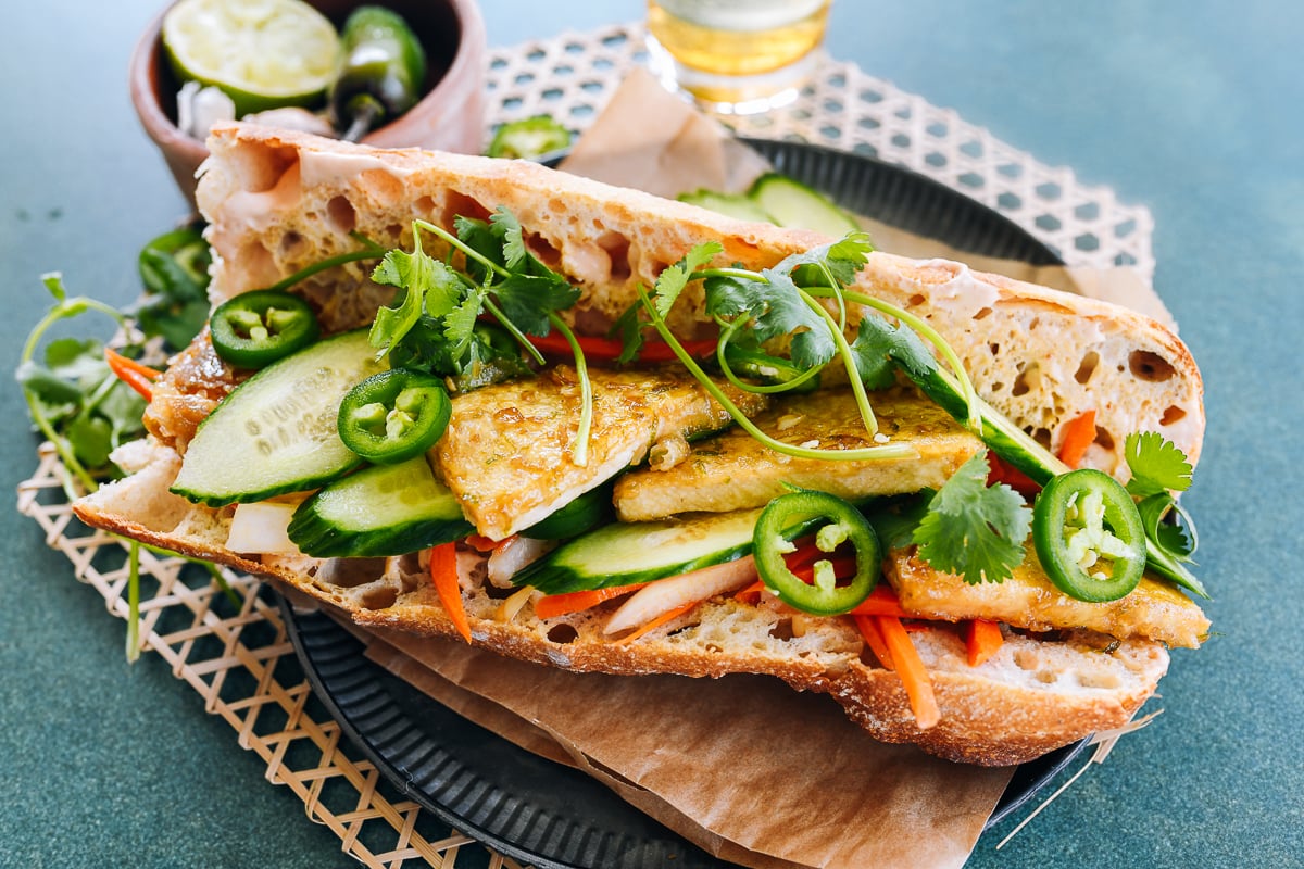 tofu banh mi
