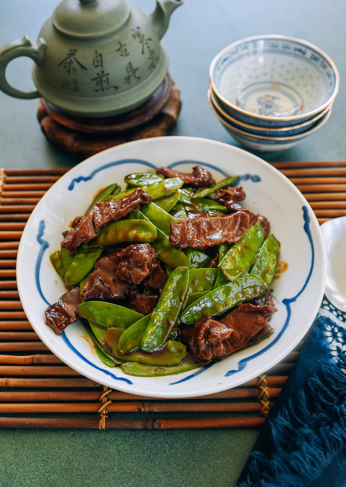 beef with snow peas recipe