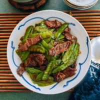 Beef with Snow Peas recipe