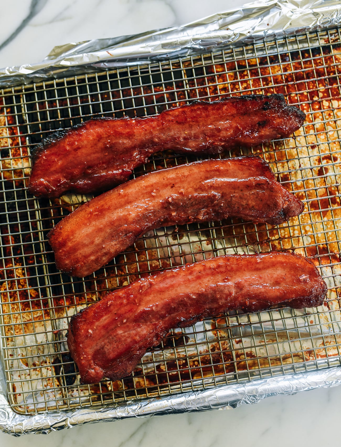 roasted pork belly char siu