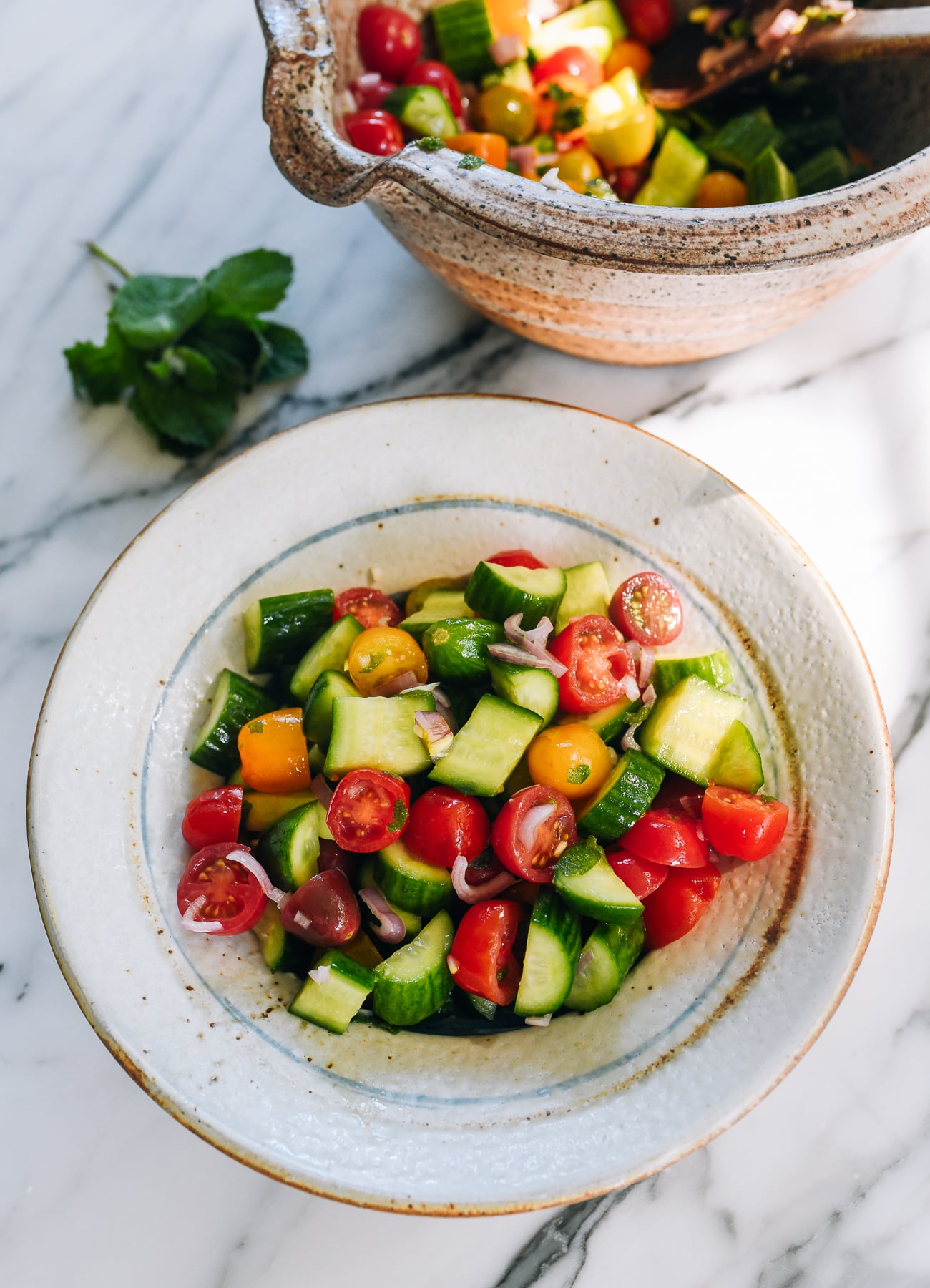 Cucumber Tomato Salad recipe