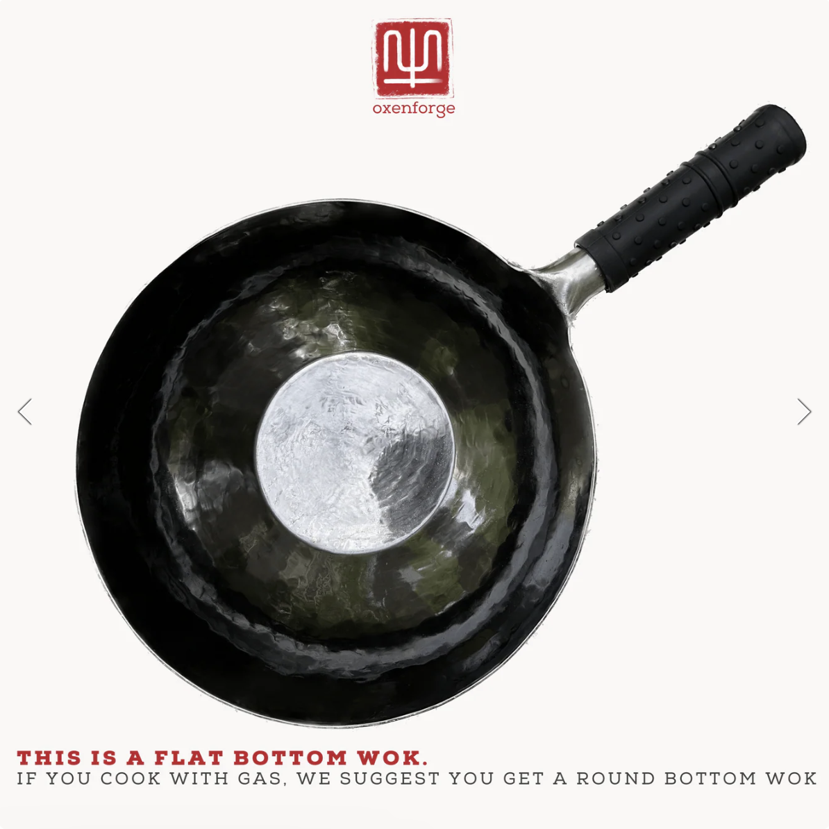 Oxenforge Flat Bottom Wok