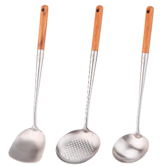 Wok utensil set