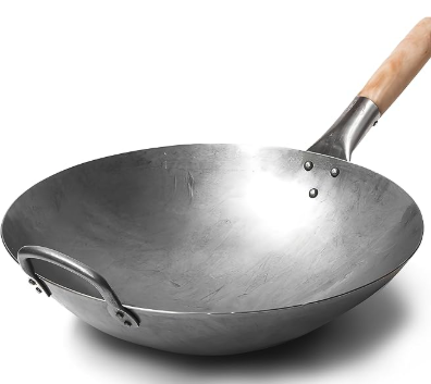craft wok carbon steel round-bottom wok