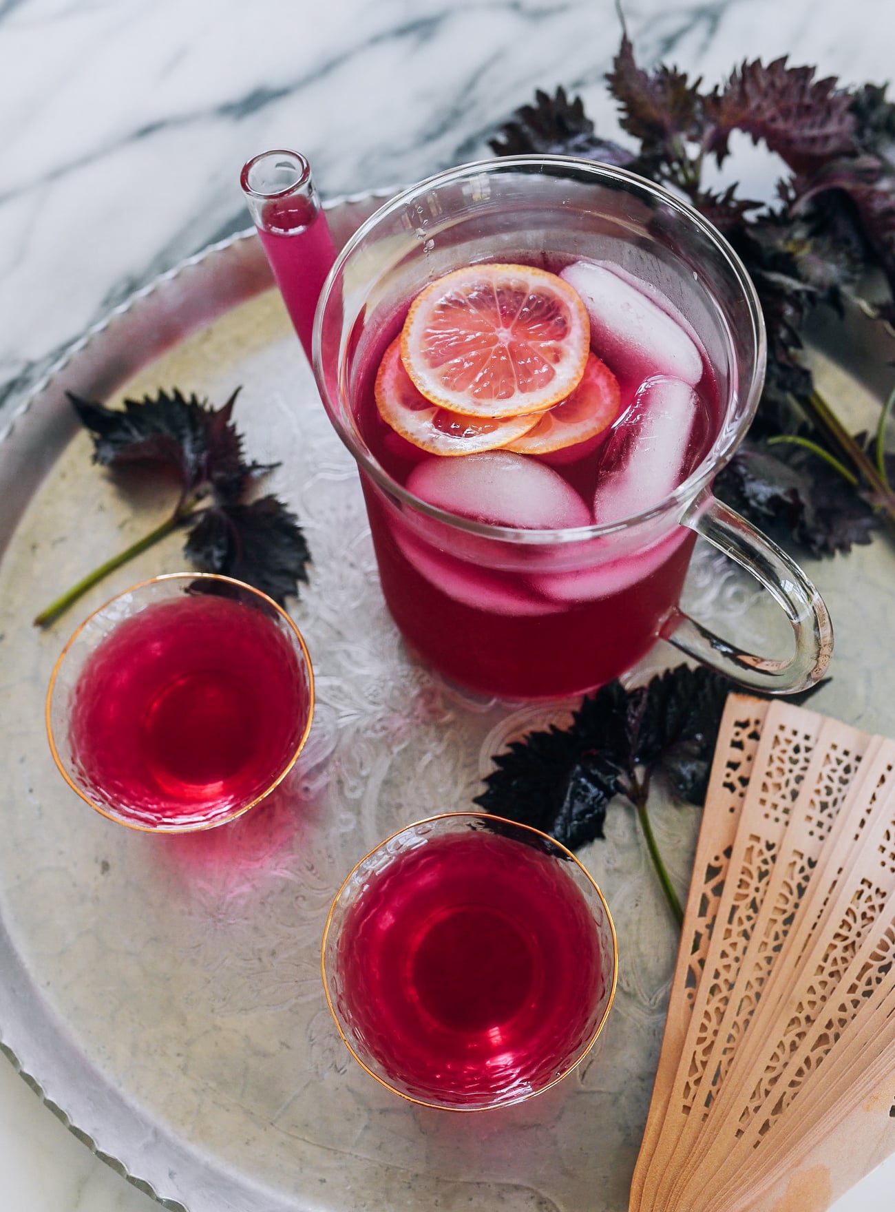 Shiso Drink (Natural Pink Lemonade!) 